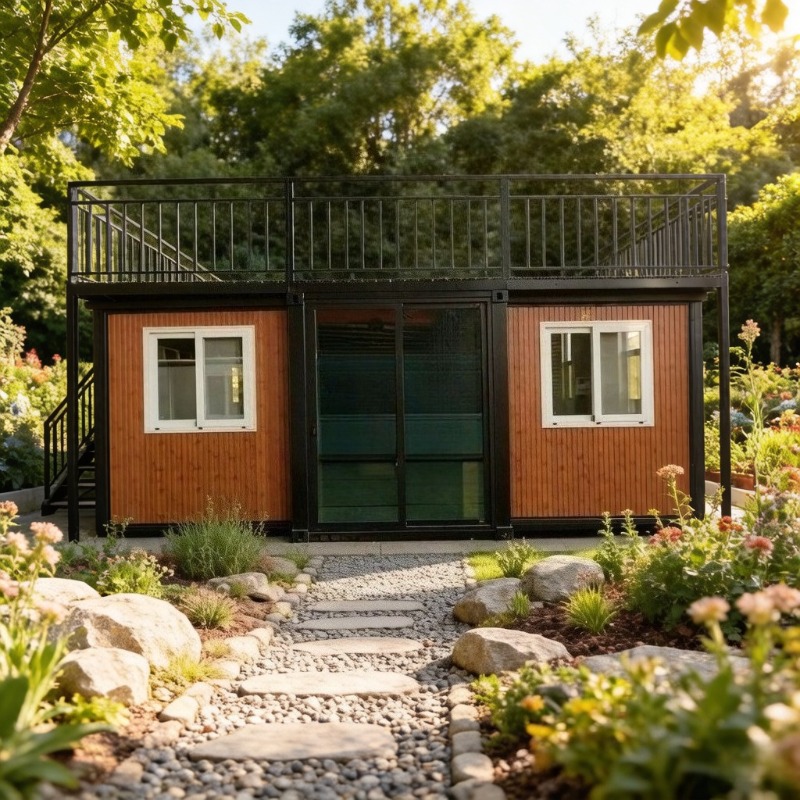 Home Office Shed - Expandable Container House Folding Room Garden