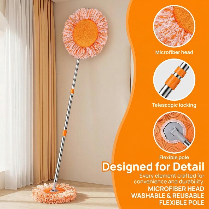 Home Office Head - Wet Sunflower Mop with Flexible Rotating