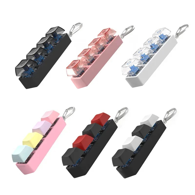 4Keys Finger Button Anti-stres - Home Office Keyboard recension och pris