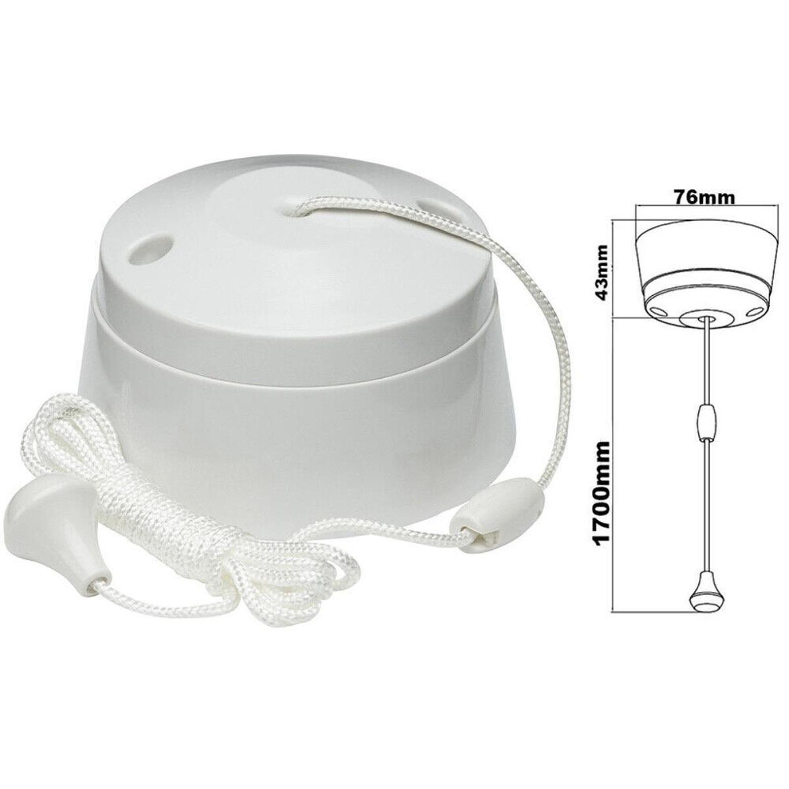 Ceiling Pull Switch 10A One Wa - Home Office In Uk recension och pris