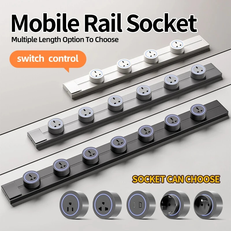 Track Socket With Switch High- - Home Office In Uk recension och pris
