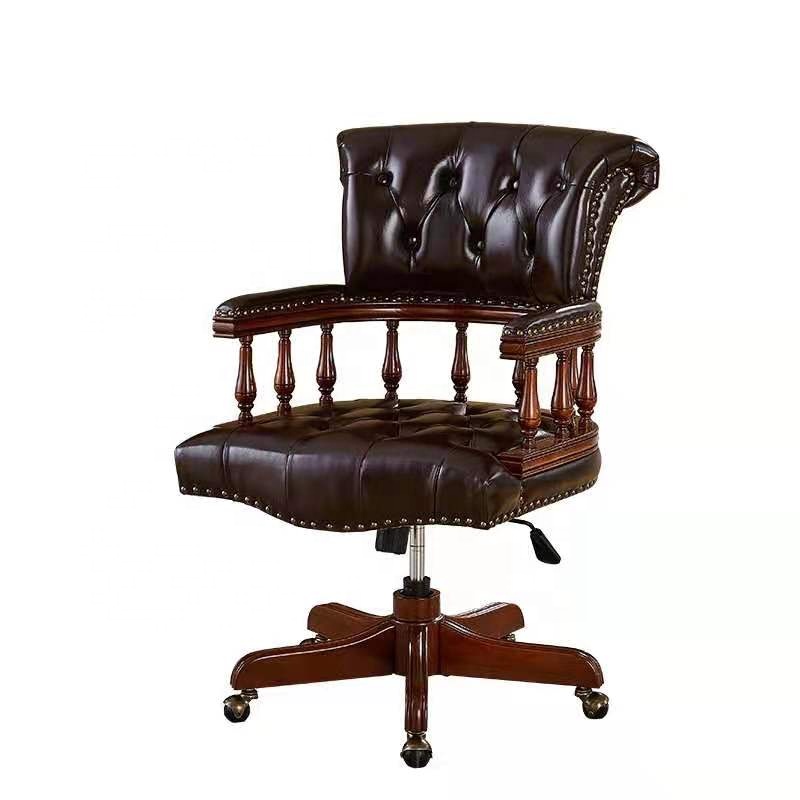 Dark Ox Blood Chesterfield Cap - Home Office In Uk recension och pris