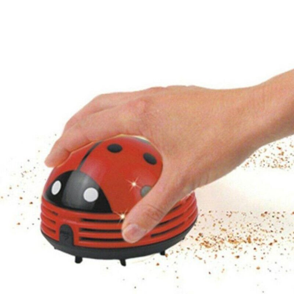 Cute Ladybug Desktop Vacuum Cl - Home Office Keyboard recension och pris