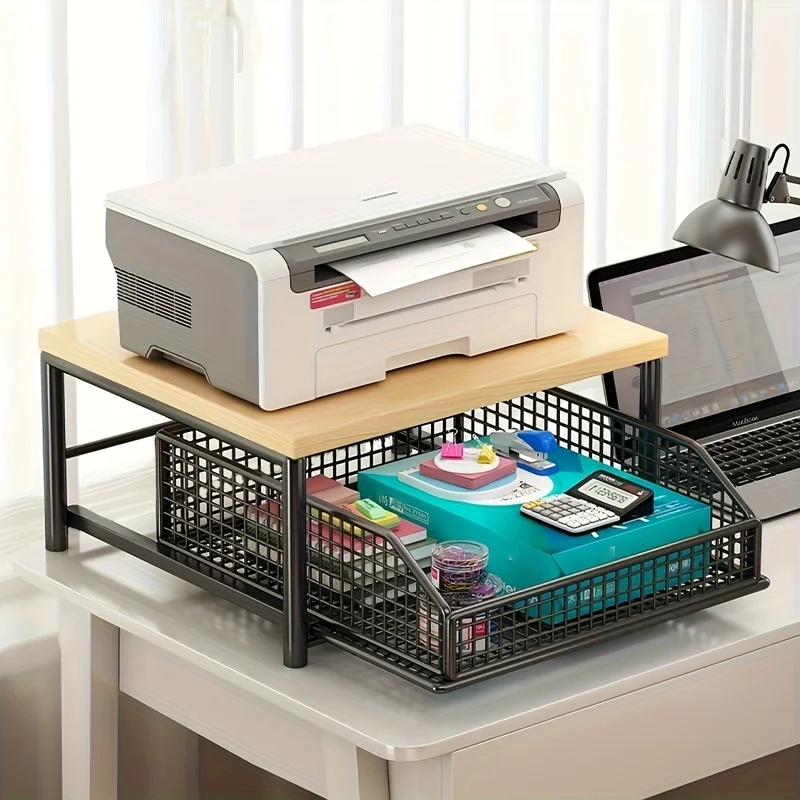 Vertical Microwave Stand w/ Dr - Home Office Desk With Drawers recension och pris
