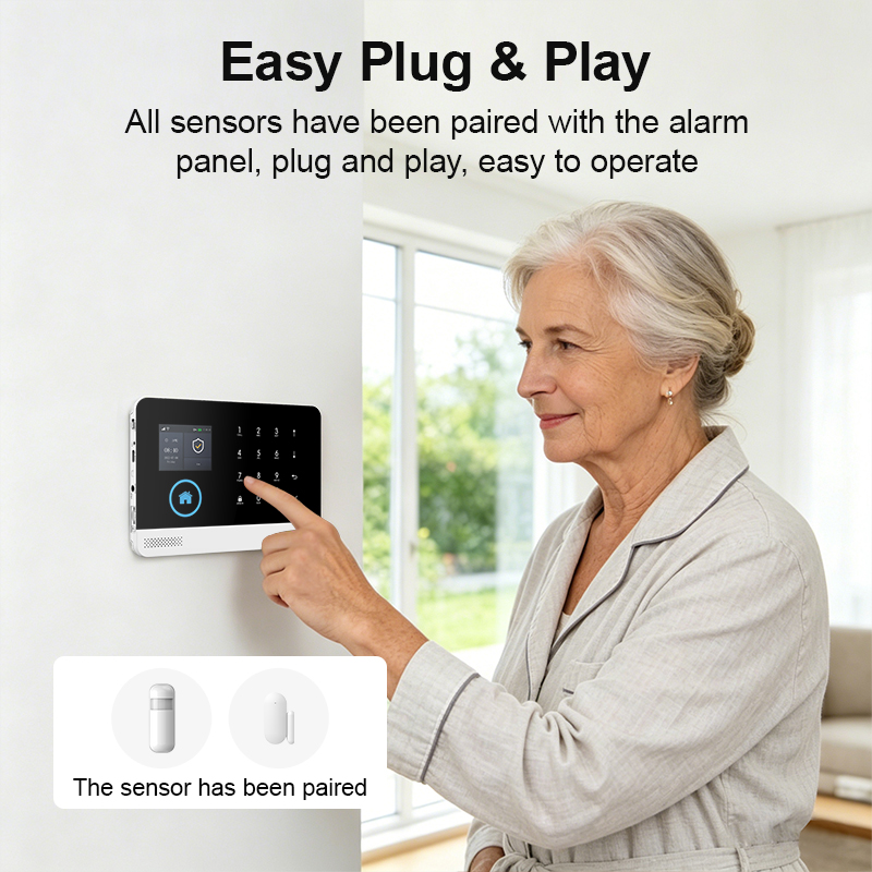PGST WIFI GSM Smart Home Secur - Home Office Keyboard recension och pris