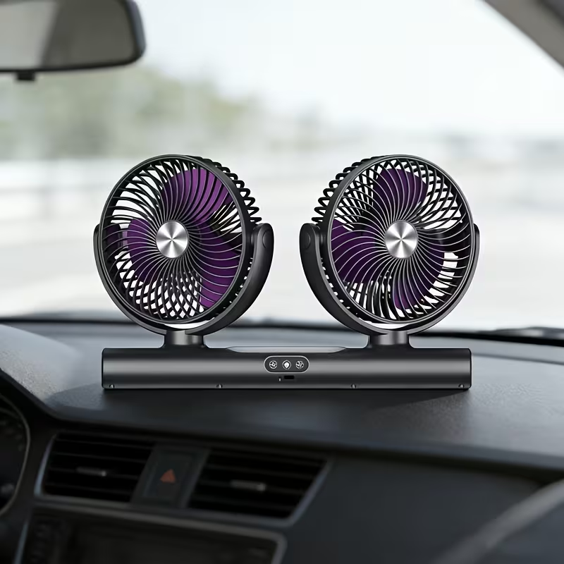 Dual-Head Circulation Fan Mode - Home Office Head recension och pris