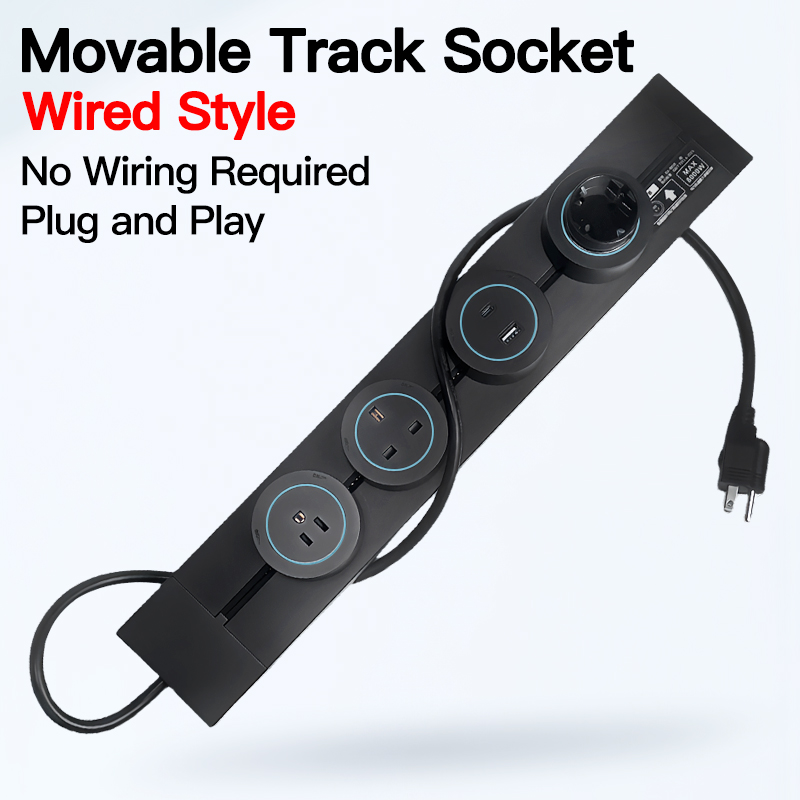 8000W High Power Track Socket  - Home Office In Uk recension och pris