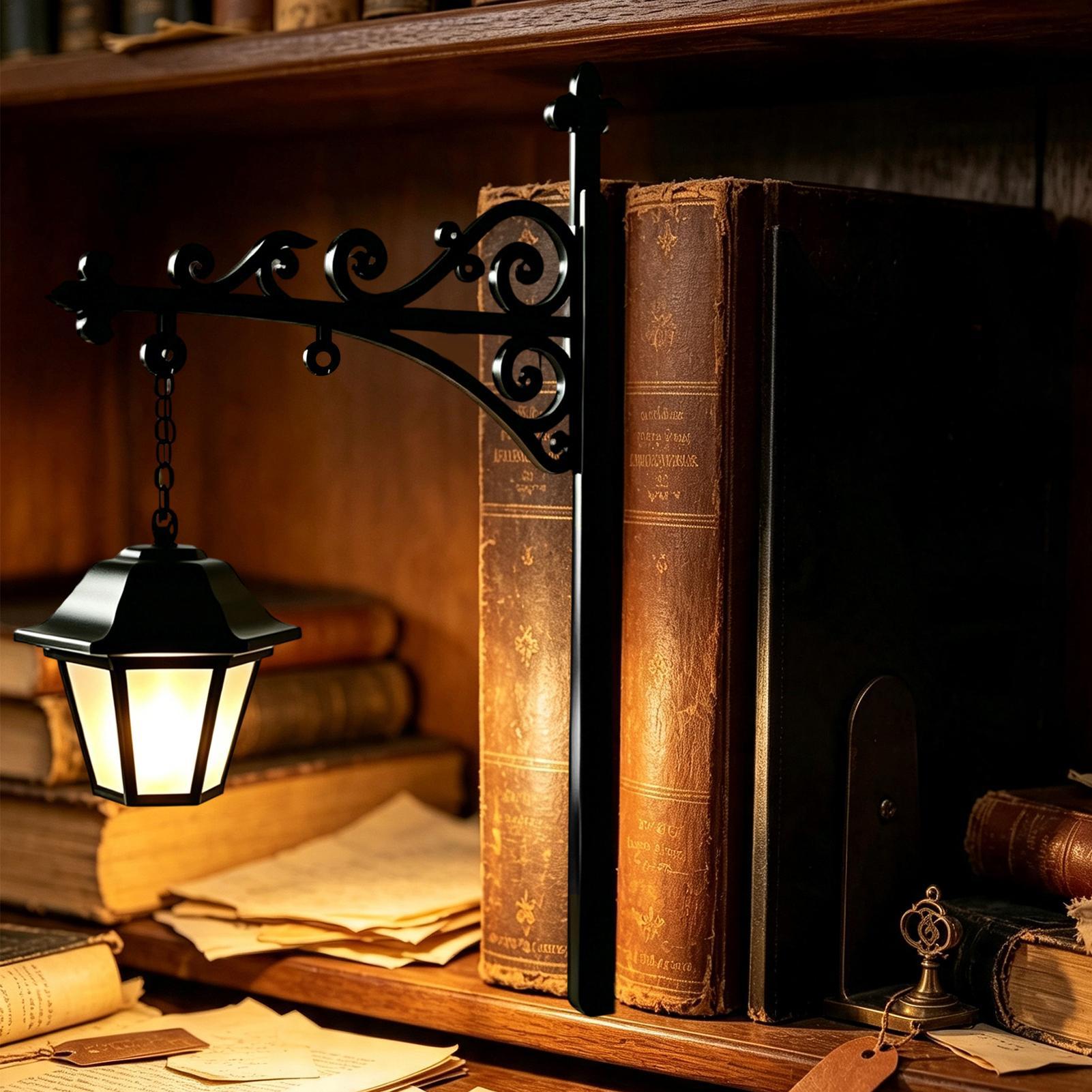 Bookshelf Lamp Library Lantern - Home Office Shed recension och pris