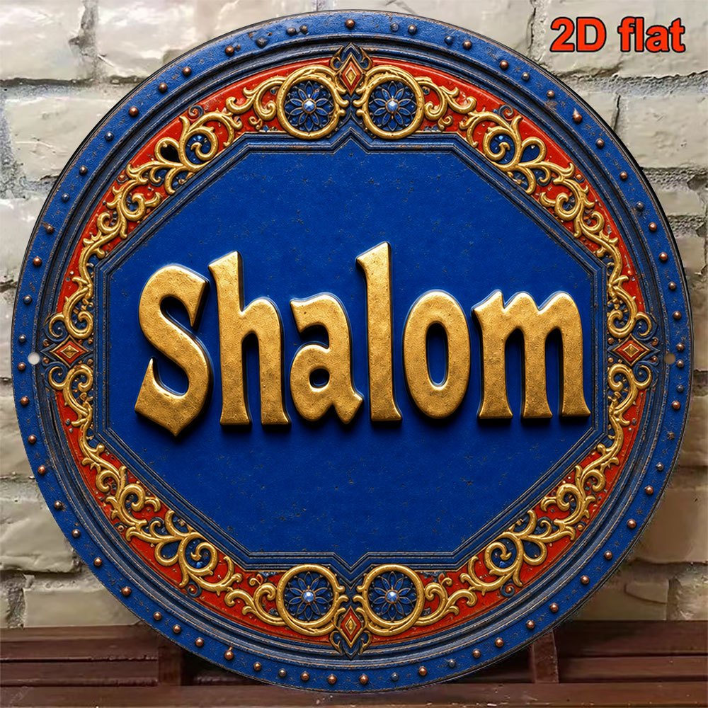 CIFBUY Retro Aluminum Wall Art - Home Office Room recension och pris