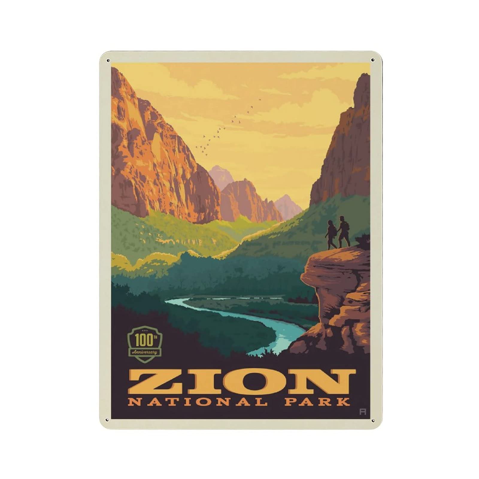 Zion National Park Utah 100th  - Home Office Shed recension och pris