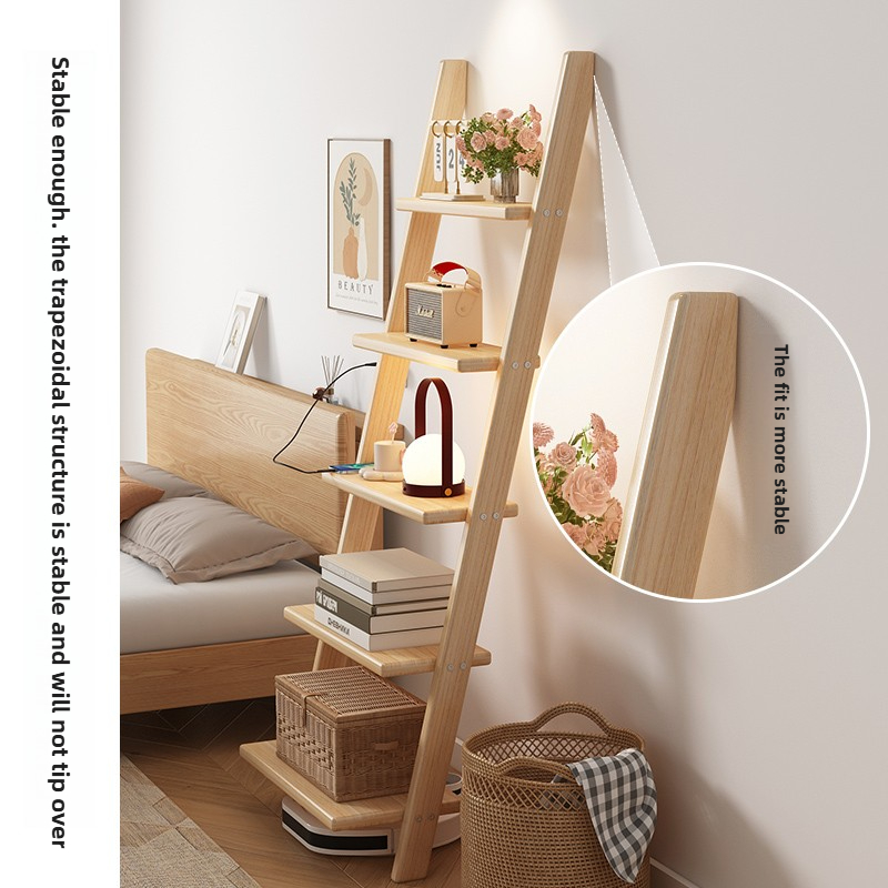 ‌Solid Wood Wall Shelf, Creati - Home Office Shed recension och pris