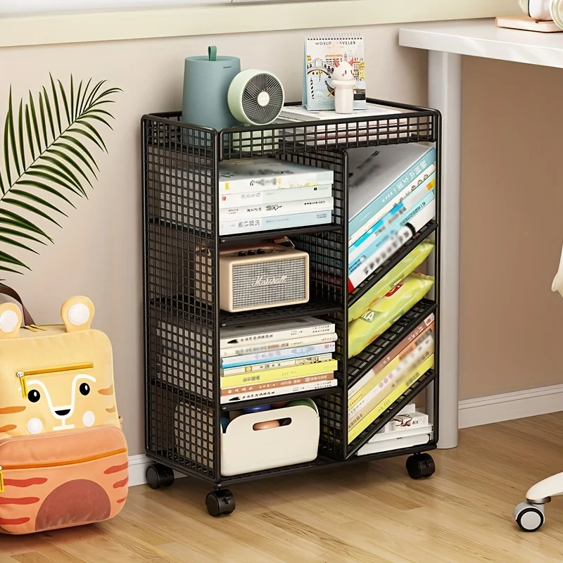 Rolling Book Cart -  Metal Mob - Home Office Shed recension och pris