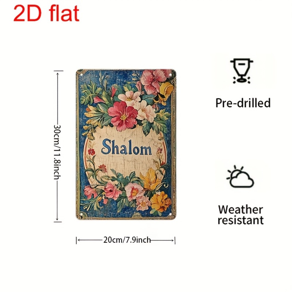 CIFBUY Vintage Floral Shalom A - Free Home Office recension och pris