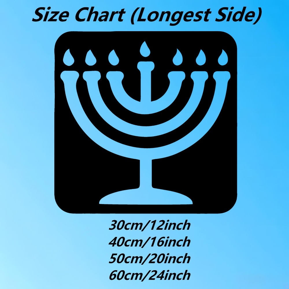 CIFBUY Vintage Menorah Metal W - Free Home Office recension och pris