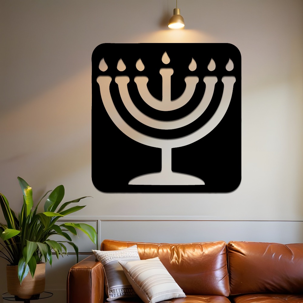 CIFBUY Vintage Menorah Metal W - Free Home Office recension och pris