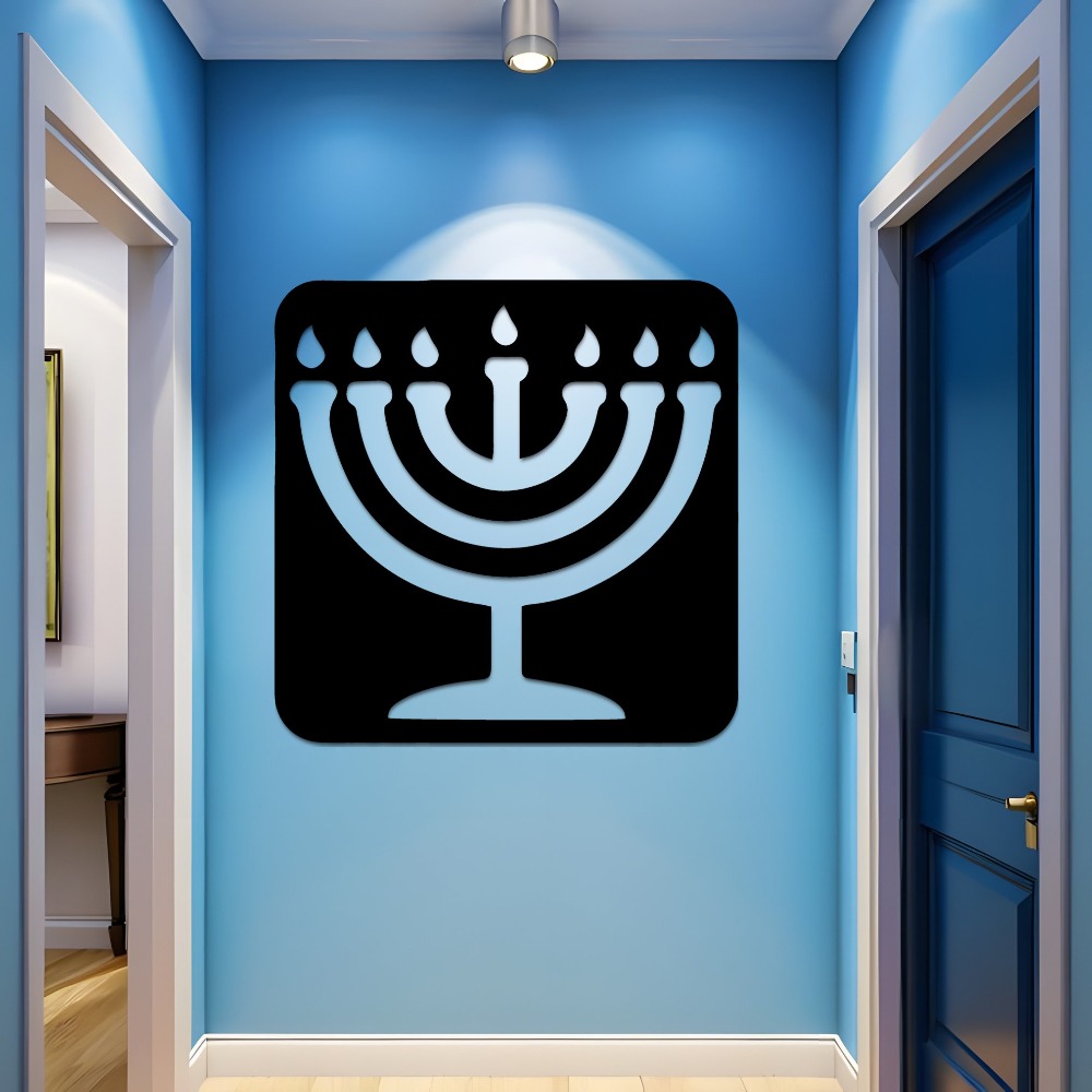 CIFBUY Vintage Menorah Metal W - Free Home Office recension och pris