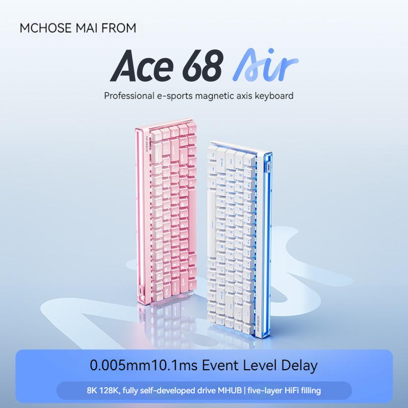 Mchose Ace68 Air Magnetic Axis - Home Office Keyboard recension och pris