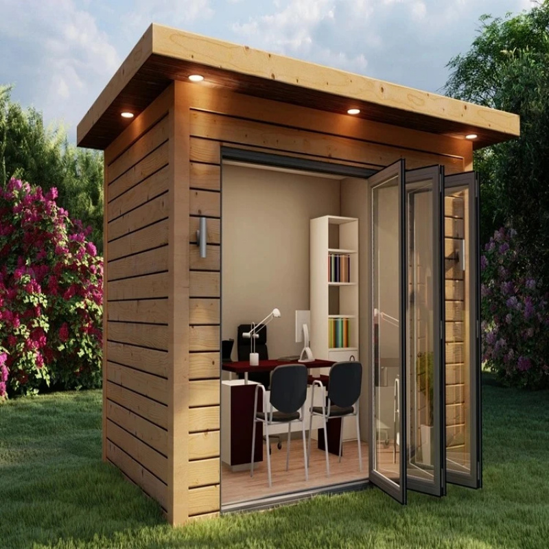Wooden Fac Modern Prefried Bui - Home Office Shed recension och pris